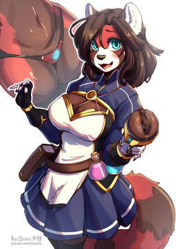 anthro armwear aroused blush bodily_fluids bottomwear breasts brown_body brown_fur cleavage clitoral_hood clitoris clothed clothing dripping eyebrows female fur genital_fluids genital_focus genitals gloves hair handwear jewelry leaking leaking_pussy_juice legs_together legwear looking_at_viewer multicolored_body musk musky_vulva necklace non-euclidean_sex offering_sex_toy offering_to_viewer open_mouth open_smile panties penetrable_sex_toy portal portal_fleshlight portal_panties potion potion_bottle presenting presenting_to_viewer presenting_vulva pussy_juice_leaking raised_inner_eyebrows red_body red_fur sex sex_toy shirt simple_background skirt smile solo steam steaming_pussy tail text thick_thighs thigh_highs thinking_with_portals three-quarter_view topwear underwear urethra vaginal_fluid_drip vaginal_fluid_string vaginal_fluids vulva vulva_focus white_body white_fur wide_hips inu-sama ruth_failla_thomas_(inu-sama) ailurid mammal red_panda 2022 absurd_res digital_media_(artwork) english_text hi_res