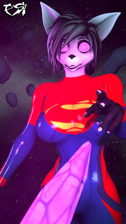 anthro big_breasts black_body black_fur black_hair blue_latex bodysuit breasts clothed clothed_anthro clothed_female clothing female fur hair hypnosis latex latex_bodysuit latex_clothing latex_skinsuit mind_control multicolored_body multicolored_bodysuit multicolored_clothing multicolored_fur multicolored_hair multicolored_skinsuit pink_eyes pink_kryptonite red_latex skinsuit solo space superhero tight_clothing two_tone_body two_tone_fur white_body white_fur yellow_latex psikokinetic warfaremachine_(modeler) natsumi_mercier psiko_(psikokinetic) supergirl canid canine canis demon jackal mammal 2024 3d_(artwork) 4k 9:16 absurd_res digital_media_(artwork) hi_res source_filmmaker_(artwork)