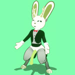 animal_genitalia animal_penis anthro antlers black_sclera black_tie_(suit) clothing equine_genitalia equine_penis fishnet_clothing genitals green_background green_body hooves horn male necktie penis rabbit_ears red_necktie simple_background slit_penis solo suit swinging_penis white_eyes cake3d microsoft ori_(series) xbox_game_studios guardian_spirit jackalope lagomorph mammal 1:1 animated no_sound short_playtime webm