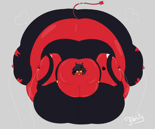 air_inflation belly belly_expansion big_belly big_breasts big_butt black_bottomwear black_clothing black_eyes black_hair black_horn black_lips black_overalls black_pants black_topwear body_inflation bottomwear breast_expansion breasts butt butt_expansion clothing expansion eyelashes female floating front_view grey_background hair held_by_string horn huge_belly huge_breasts huge_butt hyper hyper_belly hyper_breasts hyper_butt hyper_inflation immobile inflation lips not_furry overalls pants red_body red_tail simple_background smile solo spade_tail tail teeth tight_clothing topwear torn_bottomwear torn_clothing torn_pants yellow_sclera toastygoat hellaverse helluva_boss millie_(helluva_boss) demon humanoid imp 2024 6:5 colored digital_media_(artwork) flat_colors hi_res signature