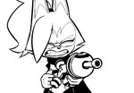 angry anthro clenched_teeth eyes_closed female firing_weapon gun holding_gun holding_object holding_ranged_weapon holding_weapon ranged_weapon shooting shooting_gun solo teeth variable_wispon weapon epilepsy_warning mellodillo idw_publishing sega sonic_the_hedgehog_(comics) sonic_the_hedgehog_(idw) sonic_the_hedgehog_(series) whisper_the_wolf canid canine canis mammal wolf 2024 animated short_playtime spot_color