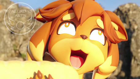 5_fingers ahegao anthro claws close-up feet female fingers food fur hair holding_food holding_object holding_sandwich looking_pleasured open_mouth open_smile orange_body orange_fur orange_hair parody plantigrade sandwich_(food) shitpost smile sniffing solo why palurdas_arts valorlynz_(modeler) dog_knight_rpg kpop_demon_hunters rumi_sniffing_kimbap maci_(ceehaz) rumi_(kpop_demon_hunters) canid canine canis domestic_dog mammal pomeranian spitz 16:9 3d_(artwork) 3d_animation animated blender_(artwork) digital_media_(artwork) hi_res meme no_sound short_playtime webm widescreen