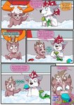 2021 anthro babystar bathtub biped comic detailed_background dialogue english_text eyes_closed female fur gemma_polson hair hi_res kammypup open_mouth sitting smile speech_bubble standing text