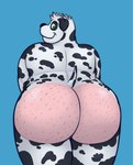 amberley's_christmas amberley_(amberley's_christmas) amberley_the_dalmatian anthro butt female l'atelier_animation latelier_animation male nude overweight overweight_male paramount_animation shaved slightly_chubby solo what snuggydoug amberley canid canine canis dalmatian domestic_dog mammal absurd_res hi_res