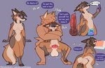 abdominal_bulge animal_dildo animal_genitalia animal_penis animal_sex_toy anthro anthro_on_anthro anthro_penetrated anthro_penetrating anthro_penetrating_anthro balls big_balls bored bored_sex breasts brown_body brown_fur butt canine_dildo canine_genitalia canine_penis casual_knotting casual_sex cellphone cum_request dialogue dildo dildo_in_pussy dildo_insertion disinterested_sex distracted distracted_sex duo electronics equine_genitalia equine_penis erection explicitly_stated_consent female female_penetrated fur genitals gloves_(marking) holding_cellphone holding_object holding_phone huge_balls insemination_request knot knotting large_penetration larger_male left-handed leg_markings male male/female male_penetrating male_penetrating_female markings masturbation medial_ring nipples nude penetration penile penile_penetration penis penis_in_pussy phone pink_nipples pink_penis purple_background pussy reading requesting sex sex_toy sex_toy_in_pussy sex_toy_insertion simple_background size_difference smaller_female smaller_penetrated socks_(marking) speech_bubble text toying_self vaginal vaginal_masturbation vaginal_penetration vein veiny_dildo veiny_knot zhanbow dania_(zhanbow) iain_(zhanbow) canid canine canis coyote mammal wolf 2021 comic english_text