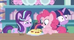 cupcake female feral food fruit group horn humor jalapeno_pepper omelette pepper_(fruit) plant dm29 friendship_is_magic hasbro my_little_pony mythology pinkie_pie_(mlp) starlight_glimmer_(mlp) twilight_sparkle_(mlp) earth_pony equid equine horse mammal mythological_creature mythological_equine pony unicorn 2017