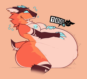 anthro areola barbell_piercing belly big_belly big_breasts biped blue_areola blue_nipples breasts ear_piercing ear_ring ears_back eyebrow_piercing facial_piercing female female_anthro flustered fur hand_on_own_belly horn huge_belly hyper hyper_belly hyper_pregnancy multiple_piercings navel navel_piercing nipple_barbell nipple_piercing nipples nude piercing pivoted_ears pregnant pregnant_anthro pregnant_female ring_piercing simple_background sitting solo tail coffaebeans taffy_(coffaebeans) bovid caprine goat mammal hi_res
