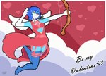 anthro arch clothing dress female holidays looking_at_viewer red_clothing red_dress solo valentine's_day_card amazinggwen nintendo pokemon valentine's_day minatsu_(boredomtool) generation_5_pokemon oshawott pokemon_(species) 2024 hi_res