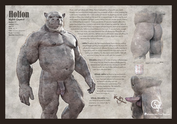 arm_hair balls barazoku beard bodily_fluids body_hair butt butt_focus character_description container cum cum_in_a_cup cum_in_container cum_taste cup description erection facial_hair front_view genital_fluids genitals information leg_hair looking_at_viewer male measurements measuring_cup muscular muscular_male nipples nude number pecs penis rear_view solo standing text three-quarter_view unit 5ive9ine2wo holton animal_humanoid hippopotamid hippopotamid_humanoid hippopotamus_humanoid humanoid mammal mammal_humanoid english_text hi_res model_sheet portrait three-quarter_portrait