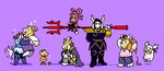 alternate_universe ambiguous_gender anthro beverage dirt duo embarrassed female hug larger_female larger_male male male/female melee_weapon pigtails polearm size_difference slightly_chubby smaller_female smaller_male tea training_dummy trident weapon dracozhilla deltarune underfell underswap undertale undertale_(series) asgore_(underfell) asgore_(underswap) asgore_dreemurr mad_dummy mew_mew_(undertale) animal_humanoid boss_monster_(undertale) canid canine cat_humanoid felid felid_humanoid feline feline_humanoid ghost humanoid mammal mammal_humanoid spirit digital_media_(artwork) hi_res pixel_(artwork)