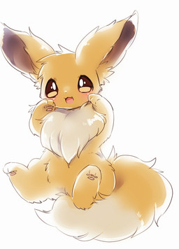 3_fingers 3_toes :3 ambiguous_gender big_ears brown_body brown_ears brown_eyes brown_fur brown_inner_ear brown_tail chest_tuft cute_fangs digitigrade dipstick_tail fangs featureless_crotch feet feral fingers fluffy fluffy_chest fluffy_ears fluffy_tail front_view fur glistening glistening_body glistening_fur head_tuft hindpaw kemono looking_at_viewer markings multicolored_body multicolored_fur multicolored_tail neck_tuft open_:3 open_mouth open_smile pawpads paws pink_pawpads pink_tongue pupils quadruped simple_background sitting smile solo tail tail_markings tan_body tan_fur tan_tail tan_tail_tip teeth toes tongue tuft two_tone_body two_tone_fur two_tone_tail white_background white_pupils suppainu nintendo pokemon canid eevee generation_1_pokemon mammal pokemon_(species) 2017 colored digital_media_(artwork) full-length_portrait hi_res portrait shaded