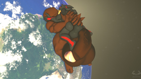 anthro ball_size_difference balls big_balls big_penis caressing_face duo eyes_closed flaccid genitals giga giga_macro hug huge_balls huge_penis hyper hyper_balls hyper_genitalia hyper_penis kissing larger_male lying macro male muscular muscular_male on_back penis penis_size_difference planet size_difference smaller_male space angelic_endowment sega sonic_the_hedgehog_(series) fan_character shadow_the_hedgehog trial_the_echidna echidna eulipotyphlan hedgehog mammal monotreme 16:9 3d_(artwork) digital_media_(artwork) hi_res widescreen