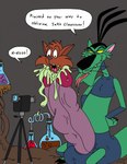 anthro big_penis bodily_fluids cock_vore cum duo feet_first forced genital_fluids genitals huge_penis hyper hyper_genitalia hyper_penis male male/male male_pred male_prey penile penis soft_vore unwilling_prey vore willing_pred kooshmeister hanna-barbera swat_kats dr._viper_(swat_kats) jake_clawson domestic_cat felid feline felis mammal reptile scalie snake viper hi_res