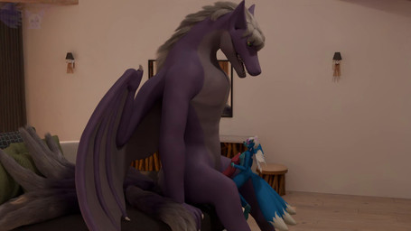 anthro bodily_fluids breasts cock_vore cum duo erection female feral fisting fur genital_fluids genitals hair male male/female nipples nude penetration penile penis sex tail tongue vore vulva wings ryuusin_(artist) mythology ryuusin canid canine canis dragon mammal mythological_creature mythological_scalie scalie wolf 16:9 3d_(artwork) 3d_animation animated blender_(artwork) blender_cycles_(artwork) digital_media_(artwork) hi_res huge_filesize long_playtime no_sound video widescreen