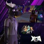 3d_modeling black_body black_scales clothing dress_shirt horn male markings model necktie purple_eyes purple_markings scales shirt slacks topwear vrchat_model xca zgf_art mythology vrchat talderius dragon mythological_creature mythological_scalie scalie 1:1 2024