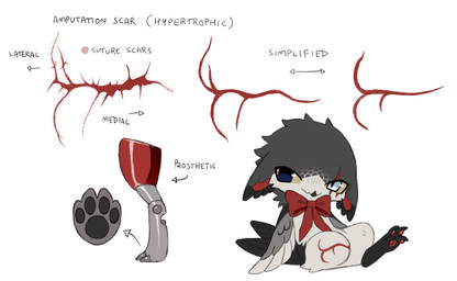 ambiguous_anthro ambiguous_gender amputee anthro beak black_beak blind_eye bow_tie brown_body brown_feathers countershading disability feathers grey_body grey_feathers kemono missing_leg pawpads red_bow_tie red_metal red_pawpads red_scar scar simple_background sitting solo tan_body tan_countershading tan_feathers text white_background yellow_sclera jejejunum mythology jeju_(jejejunum) apodiform avian bird chimney_swift gryphon mythological_avian mythological_creature swift_(bird) english_text female_(lore)