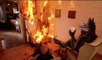 anthro black_body black_fur bone burning crossed_legs detailed_background drinking duo fire fur glass male male/male photo_background real realistic sitting skull skull_head masskaract nazukio human kryptid mammal hi_res photography_(artwork)