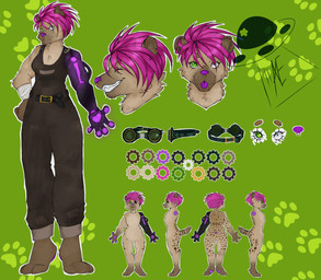 anthro female alie26 fan_character hyena mammal absurd_res hi_res