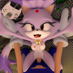 anthro breasts chaos_emerald controller duo eye_contact female female_on_bottom first_person_view from_front_position gem genitals hair hero jewelry looking_at_another looking_at_viewer looking_pleasured lying male male/female male_on_top missionary_position necklace nipples nude on_back on_bottom on_top penetration penis ponytail princess royalty sex tongue tongue_out vaginal vaginal_penetration yellow_eyes rotalice2 milambre71_(modeler) ssawnds_(modeler) dreamcast sega sonic_the_hedgehog_(series) blaze_the_cat sonic_the_hedgehog domestic_cat eulipotyphlan felid feline felis hedgehog mammal 1:1 3d_(artwork) digital_media_(artwork) hi_res