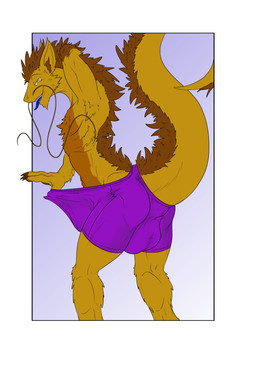 anus anus_outline balls big_balls big_bulge big_penis big_tail bottomwear bulge clothed clothing clothing_pull detailed_bulge fluffy genitals grin grinning_at_viewer half-closed_eyes hand_behind_head hand_on_butt inviting looking_back male narrowed_eyes penis presenting revealing_outfit seductive shorts skimpy smile smiling_at_viewer smirk smirking_at_viewer solo spread_legs spreading tail teasing thick_tail tight_bottomwear tight_bulges tight_clothing tight_shorts tight_underwear underwear underwear_pull whiskers conditional_dnp necrodrone samagthrav2 mythology gleam_(lollerlance) dragon eastern_dragon mythological_creature mythological_scalie scalie absurd_res hi_res