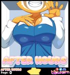 aggretsuko ailurid anthro brainwashing breasts brown_body brown_fur clothed clothed_breasts clothing comic corrupted corruption digit_ring female fur gesture glistening glistening_body glowhorn gold_ring grin hand_on_chest hi_res hypnosis infidelity jewelry long_sleeves mammal married mind_control office_clothing orange_body orange_fur red_panda retsuko ring sanrio shirt simple_background smile smiling_at_viewer solo submissive submissive_female tight_clothing topwear waving wedding_ring white_body white_fur