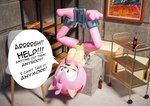 ankle_cuffs ankles_tied bdsm bodily_fluids bondage bottle bound breasts calling_for_help chair concrete container cuff_(restraint) dialogue dripping feet female furniture genital_fluids genitals hammer nude painting peril pussy restrained restraints shackles shelf solo speech_bubble tears text toes tools torture upside_down vaginal_fluids wrench smpthehedgehog sega sonic_the_hedgehog_(series) amy_rose eulipotyphlan hedgehog humanoid mammal stimulation 3d_(artwork) absurd_res digital_media_(artwork) english_text hi_res