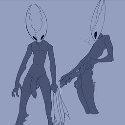 2_horns balls big_penis biped bodily_fluids foreskin genital_fluids genitals holding_penis horn humanoid_genitalia humanoid_penis male masturbation not_furry penile penile_masturbation penis precum saggy_balls solo standing nerunaur hollow_knight_(franchise) team_cherry hollow_knight_(character) vessel_(species) 1:1 digital_drawing_(artwork) digital_media_(artwork) flat_colors hi_res