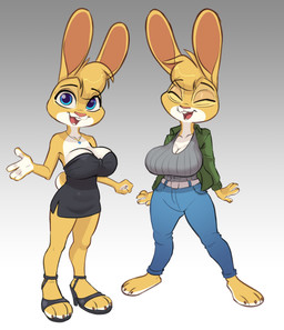 3_toes 4_fingers accessory anthro barefoot big_breasts black_clothing black_dress blonde_hair blue_eyes bottomwear breasts buckteeth claws cleavage clothed clothing countershade_face countershade_feet countershade_hands countershade_neck countershade_torso countershading dress eyes_closed feet female fingers footwear fully_clothed fur green_clothing green_jacket green_topwear grey_clothing grey_sweater grey_topwear hair happy head_tuft high_heeled_sandals high_heels huge_breasts jacket jewelry looking_at_viewer minidress necklace open_clothing open_jacket open_mouth open_topwear panties pants pink_nose sandals shoes simple_background slit_dress smile solo standing strapless_clothing strapless_dress sweater teeth toe_claws toeless_footwear toes tongue topwear tuft underwear white_body white_fur yellow_body yellow_fur siroc disney zootopia fan_character maple_hopps_(siroc) lagomorph leporid mammal rabbit 2022 absurd_res digital_media_(artwork) hi_res