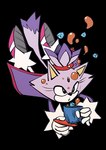 anthro beverage border falling female iced_tea simple_background solo tea transparent_border copymirror sega sonic_the_hedgehog_(series) blaze_the_cat domestic_cat felid feline felis mammal alpha_channel