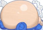 anthro belly blue_body eulipotyphlan feeding force_feeding forced hedgehog male mammal marker_(artwork) morbidly_obese morbidly_obese_anthro morbidly_obese_male obese obese_anthro obese_male overweight overweight_anthro overweight_male prisonsuit-rabbitman sega solo sonic_the_hedgehog sonic_the_hedgehog_(series) traditional_media_(artwork) weight_gain