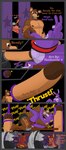 alpha_channel anal anthro balls bear bonnie_(fnaf) breath briefs bulge canid canine canis clothed clothing clothing_aside conditional_dnp duo_focus english_text five_nights_at_freddy's fox foxy_(fnaf) freddy_(fnaf) genitals group hi_res hug lagomorph leporid male male/male mammal nipples notkastar panting partially_clothed penis rabbit scottgames text underwear underwear_aside underwear_down underwear_sex wolf zatch_(notkastar)