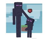 ambiguous_gender black_body black_skin block blue_background carrying_another cloud dirt duo grass headpat heart_above_head heart_symbol holding_object long_legs looking_up mouthless narrow_hips not_furry nude patting pixelated_heart plant pupils purple_eyes simple_background size_difference sky spots square_(anatomy) square_eyes square_pupils standing thin_calves thin_legs thin_thighs unusual_eyes unusual_pupils white_background young starshinesy microsoft minecraft mojang nintendo super_smash_bros. super_smash_bros._ultimate xbox_game_studios enderman humanoid 2020 6:5 hi_res