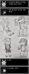 anthro blush bodily_fluids dripping duo embarrassed female flustered genital_fluids humor lined_paper long_tongue pussy_juice_drip pussy_juice_on_ground text tongue vaginal_fluids anyover deltarune undertale_(series) noelle_holiday susie_(deltarune) deer dinosaur mammal prehistoric_species reptile scalie 2021 absurd_res english_text hi_res traditional_media_(artwork)