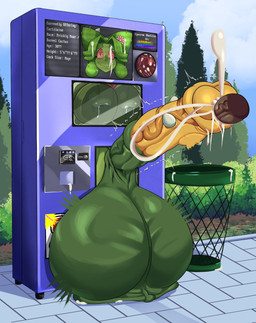 animal_genitalia animal_penis balls balls_expansion big_balls big_breasts big_penis bodily_fluids breasts cactus cum cum_in_penis cum_inside equine_genitalia equine_penis expansion free_use genital_expansion genital_fluids genital_raphe genitals green_body green_skin gynomorph hair_intakes huge_balls huge_breasts huge_penis hyper hyper_balls hyper_genitalia hyper_penis intersex inverted_nipples nipples penetration penile penile_penetration penis penis_in_penis plant plant_hair pseudo_hair public public_use raphe_(anatomy) red_eyes red_sclera scrotal_raphe scrotum_flap solo sperm_cell spermicidal_takeover spiked_penis spikes spikes_(anatomy) text trapped urethral urethral_penetration vein veiny_penis vending_machine cactilaine cactilaine_(character) cactus_creature cactus_humanoid elemental_creature elemental_humanoid flora_fauna humanoid plant_humanoid absurd_res english_text hi_res