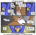 anal anal_penetration anthro avian beak bird blush bodily_fluids bound canid canine comic dialogue digital_media_(artwork) dominant dominant_male english_text falco_lombardi falcon falconid forced forced_to_watch fox fox_mccloud group hi_res james_howard lagomorph leporid looking_at_another male male/male mammal nintendo otterjunk penetration puppy_eyes rabbit rape sex star_fox submissive submissive_male tears text url