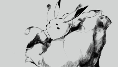 ambiguous_gender cheek_spots dipstick_ears ear_markings flower grey_background multicolored_ears plant simple_background solo what nintendo-jr nintendo pokemon generation_1_pokemon mammal pikachu pokemon_(species) rodent 2015 digital_drawing_(artwork) digital_media_(artwork) greyscale monochrome