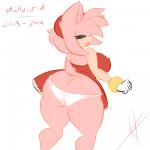 2014 amy_rose anthro big_breasts big_butt breasts butt dullvivid erect_nipples female green_eyes hair hedgehog huge_butt looking_back nipples panties pink_hair sega solo sonic_(series) underwear
Rating: Questionable
Score: 6
User: Robinebra
Date: February 09, 2014