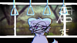 abuse ambiguous_gender anthro drugs duo heart_eyes heart_symbol kemono music music_video noose noseless pawpads paws photo pills scar self-harm_scars singing text delmu sound_warning denki_kujira kurashi_gas_meter_(voiceroid) voiceroid canid canine canis mammal wolf 16:9 2d_animation animated hi_res japanese_audio japanese_text sound webm widescreen