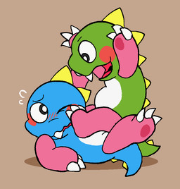 anthro blue_body blush bodily_fluids bullying claws duo embarrassed fangs feet flying_sweatdrops foot_fetish foot_in_face green_body male male/male nude open_mouth pink_body pink_skin raised_arms simple_background sweat sweatdrop tail teasing teasing_with_feet teeth pawplants bubble_bobble mythology square_enix taito bob_(bubble_bobble) bub_(bubble_bobble) bubble_dragon dragon mythological_creature mythological_scalie scalie digital_media_(artwork) sibling_(lore)