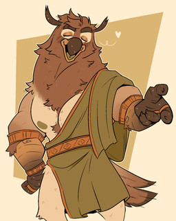 arm_ring bracelet clothing eyes_closed feathers gesturing_at_viewer green_nipples heart_symbol jewelry male nipples open_mouth pecs piercing ring simple_background solo tail tail_feathers toga tongue tongue_piercing skkortysoup mythology lovesong_(krampusivyy) avian gryphon mythological_avian mythological_creature hi_res