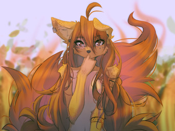 5_fingers anthro areola arm_tattoo biped breasts brown_eyes brown_hair brown_tail convenient_censorship countershade_torso countershading day ear_piercing female fingers front_view fur gauged_ear hair hair_covering_breasts inner_ear_fluff long_hair long_tail looking_at_viewer navel nude nude_anthro nude_female one_ear_up outside piercing sky small_breasts solo standing tail tan_body tan_fur tattoo tuft tinygaypirate apogee_(tinygaypirate) canid canine canis domestic_dog mammal 2025 4:3 digital_drawing_(artwork) digital_media_(artwork) hi_res
