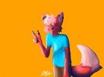 anthro male solo voidryes feon canid canine fox mammal digital_media_(artwork) hi_res widescreen