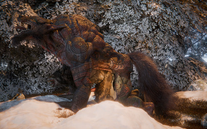 anal anal_penetration anthro aroused bodily_fluids claws cum cum_inside cum_spill duo ejaculation erection feral flashlight genital_fluids genitals howl male male/male messy orgasm penetration penis sex snow tail wet winter foirgairwolf blender_cycles mythology canid canine mammal mythological_canine mythological_creature werecanid werecanine werecreature werewolf 16:10 3d_(artwork) absurd_res blender_(artwork) digital_media_(artwork) hi_res widescreen