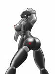 absurd_res bionicle breasts butt female heart_symbol hi_res humanoid lego looking_at_viewer lordstevie machine nipples not_furry open_mouth robot roodaka simple_background solo vortixx