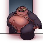 4_eyes 4_fingers anthro balls belly big_belly erection fingers genitals humanoid_genitalia humanoid_hands humanoid_penis male moobs multi_eye navel nipples obese obese_male overweight overweight_male penis solo korndoggychub disney lilo_and_stitch jumba_jookiba alien kweltikwan 1:1 2022 hi_res