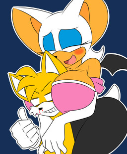 alpha_channel anthro bat big_breasts boob_hat breasts canine cleavage clothed clothing duo female fox huge_breasts male mammal miles_prower rouge_the_bat sega smile sonic_(series) supersonicrulaa
Rating: Questionable
Score: 8
User: Robinebra
Date: January 11, 2015 alpha_channel anthro bat big_breasts boob_hat breasts canine cleavage clothed clothing duo female fox huge_breasts male mammal miles_prower rouge_the_bat sega smile sonic_(series) supersonicrulaa
Rating: Questionable
Score: 8
User: Robinebra
Date: January 11, 2015
