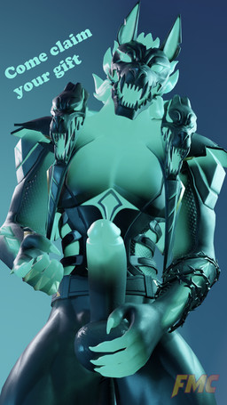 3_heads anthro balls clothing genitals glowing glowing_genitalia glowing_penis looking_at_viewer male multi_head muscular muscular_male penis solo foxmccloud287 epic_games fortnite mythology cerberus_(fortnite) canid canid_demon canine canis demon hellhound mammal mythological_canine mythological_creature 3d_(artwork) 4k 9:16 absurd_res blender_(artwork) blender_eevee_(artwork) digital_media_(artwork) hi_res