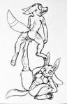 anthro attack ballbusting balls barefoot breasts butt cock_and_ball_torture crotch_attack crotch_kick duo feet female foot_fetish fur genital_torture genitals kick male male/female nipples nude pain pawpads paws pussy soles toes lazzzy_drawings nintendo pokemon eeveelution generation_2_pokemon generation_4_pokemon lucario pokemon_(species) umbreon 2018 absurd_res hi_res monochrome