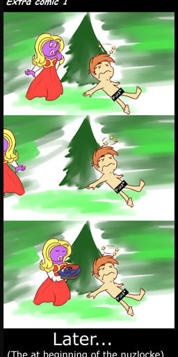 ambiguous_gender blonde_hair blue_eyes censor_bar clothing dress female group hair heart_symbol humor letter male money note nude stubble text unconscious unknown_artist nintendo pokemon chimchar generation_1_pokemon generation_4_pokemon humanoid jynx pokemon_(species) absurd_res censored comic english_text hi_res