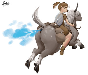 2_horns ambiguous_gender anus black_horn blue_fart_cloud bridle brown_clothing brown_eyebrows brown_footwear brown_hair brown_shoes butt clothing duo equine_anus eyebrows fart fart_cloud female feral fetlocks footwear fur grey_body grey_fur grey_tail hair hooves horn jumping looking_back markings ponytail raised_tail rear_view riding_horse saddle saddle_bag shield_on_back shoes simple_background spots spotted_body spotted_fur tail tan_body tan_skin text white_background white_body white_fetlocks white_fur white_spots jubb elden_ring fromsoftware tarnished_(elden_ring) torrent_(elden_ring) equid equine horse human mammal 2022 artist_name